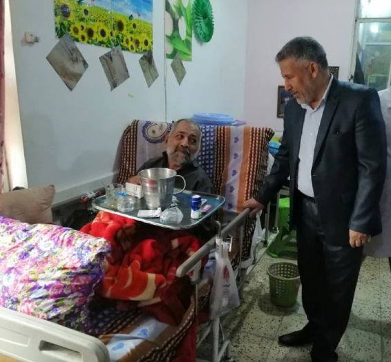 النائب الأول لمحافظ كربلاء يتفقّد دار رعاية المسنين ويقف على احتياجاتها