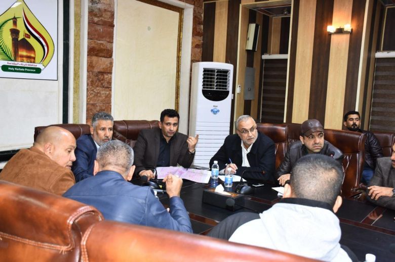 كربلاء.. إعداد الكشوفات الكاملة لإكساء شارع يفصل بين حيين شعبيين
