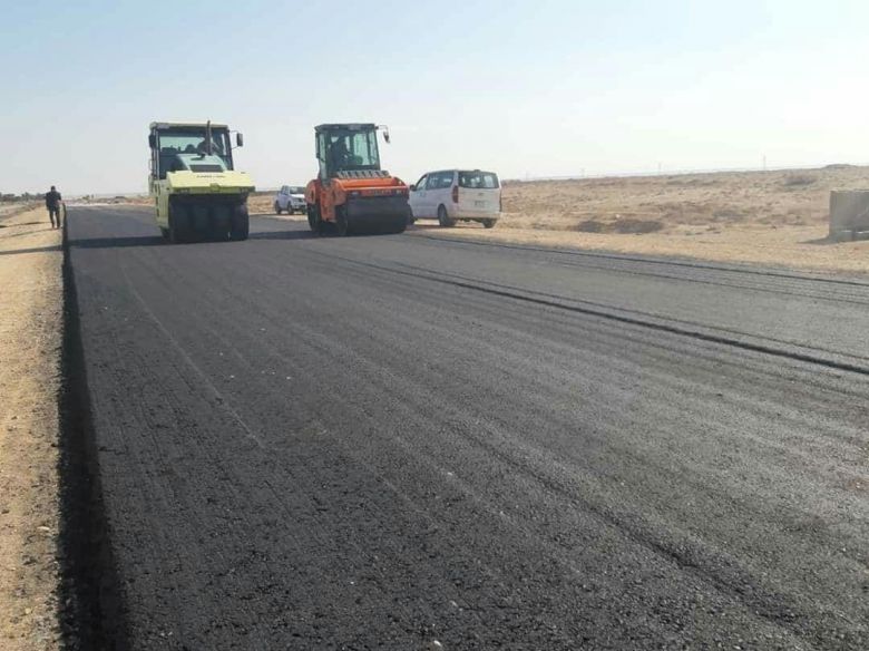 طرق وجسور كربلاء تواصل العمل بمشروع طريق استراتيجي يربط العراق بالمملكة السعودية
