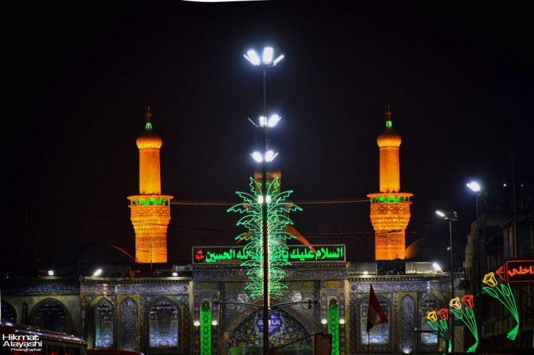 المطرُ يغسل وجه كربلاء.. وذرّات التراب السمراء تنثر عطرَها (تقرير مصوّر)