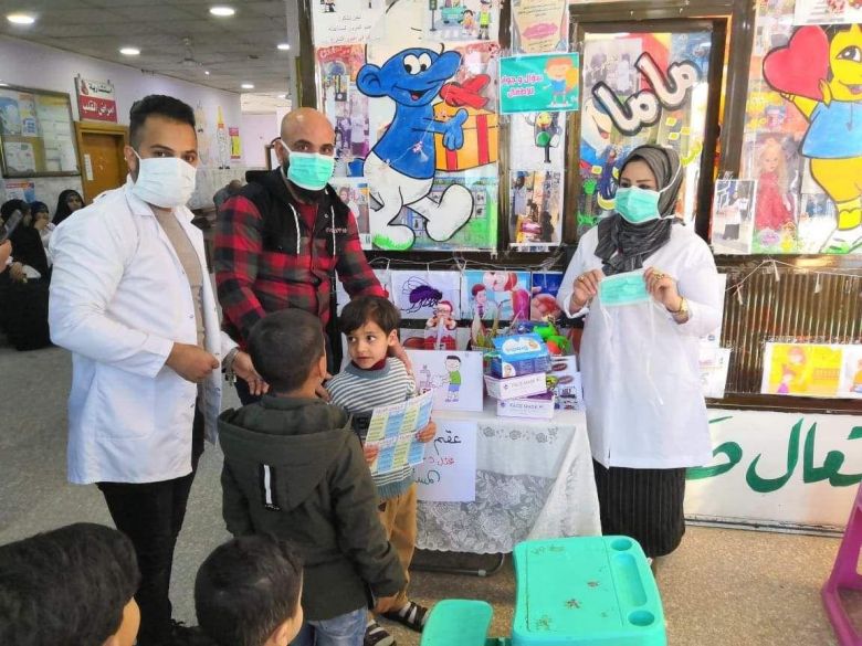 التوعيةُ علاجٌ أمضى.. هكذا تواجه صحّة كربلاء فيروس (كورونا المستجد)