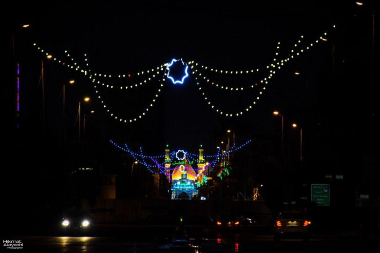 في ليلة غاب عنها وجهُ القمر.. فيما كربلاء مبلّلةٌ بأضوائِها