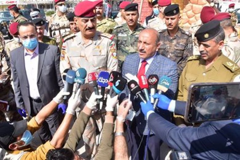 بعد تمديد حظر التجوال في كربلاء.. الخطابي يفتتح مركز عمليات رئيسي لتقديم الخدمات لأهالي المحافظة