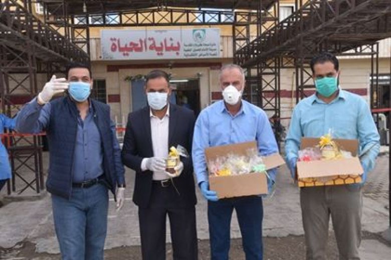 مبادرات انسانية جديدة تشهدها ردهة الحميات في كربلاء، والاعلان عن شفاء عدد من المصابين بات قريباً