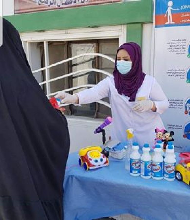ابطال جدار الصد الاول في كربلاء يستمرون بتقديم مبادرات متنوعة ضمن خطة مواجهة فيروس كورونا