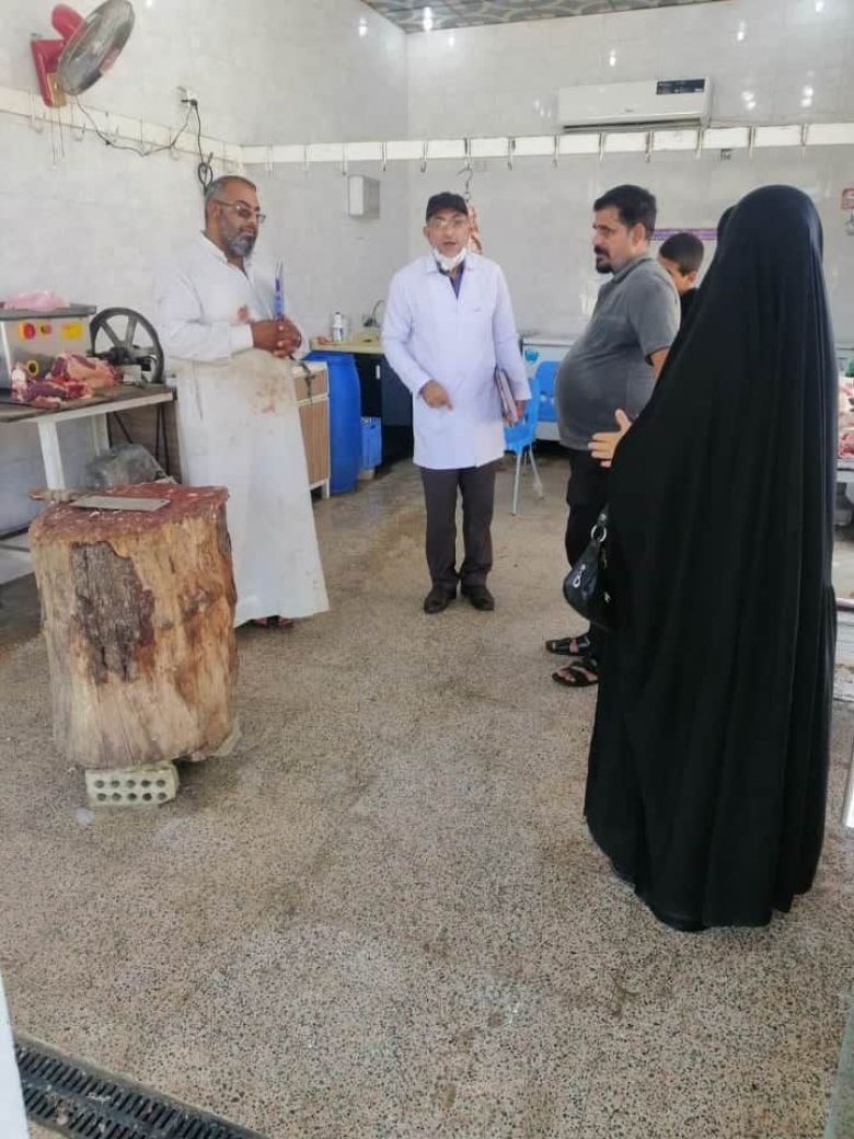 حملات تفتيشية على محال القصابة والمطاعم في كربلاء واجراءات قانونيةبحق المخالفين