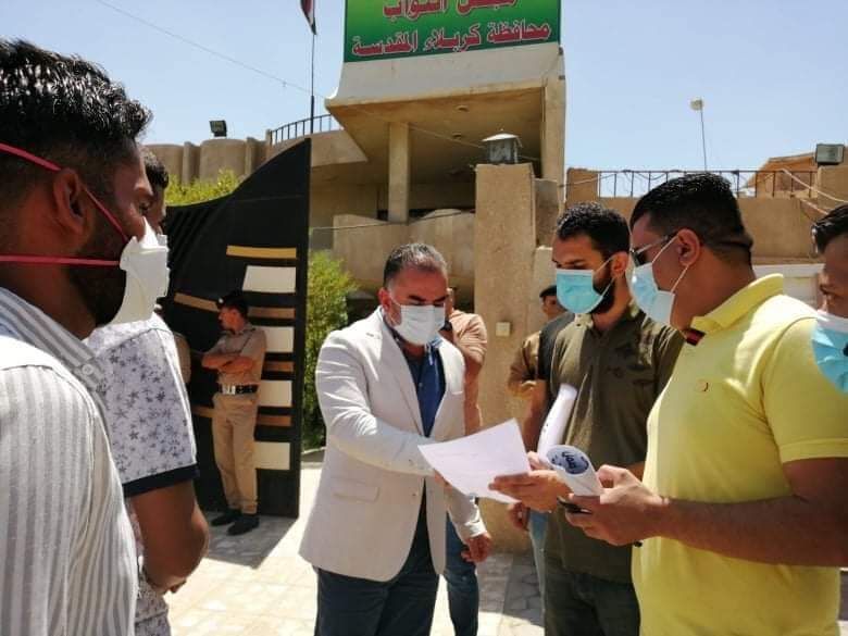 مجلس النواب_مكتب كربلاء: مطالب خريجي كليات السياحة تصل الى قبة البرلمان