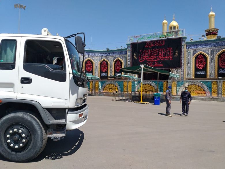 مجاري كربلاء تستنفر جهودها وتجني ثمار نجاح خطتها الخدمية خلال زيارة عاشوراء