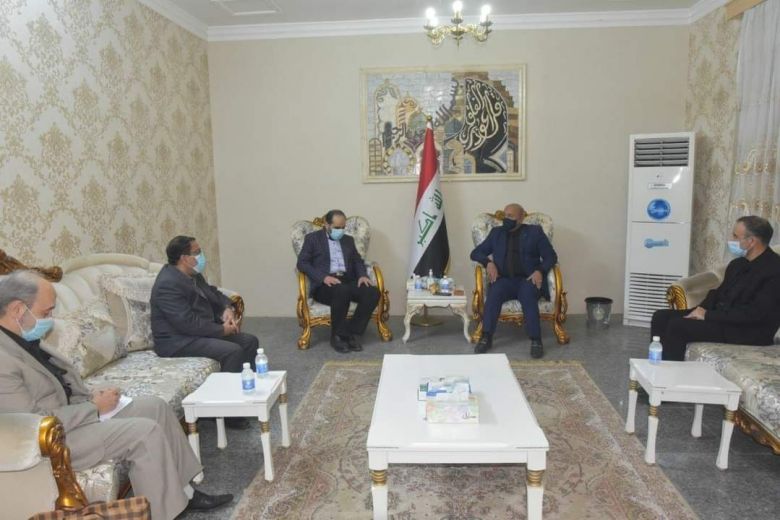 خلال لقائه قنصل الجمهورية الإسلامية.. الخطابي يؤكد ان كربلاء المقدسة تواقة لخدمة الزائرين من جميع بلدان العالم