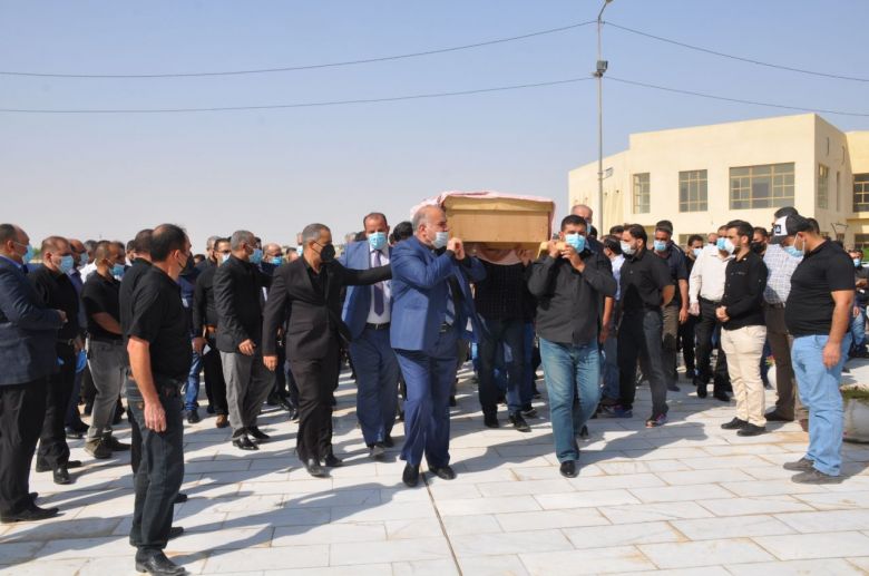 رئيس جامعة كربلاء الاسبق...والوداع الاخير