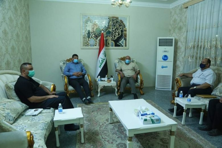 محافظ كربلاء المقدسة يلتقي بالملحق العراقي الثقافي في بيروت