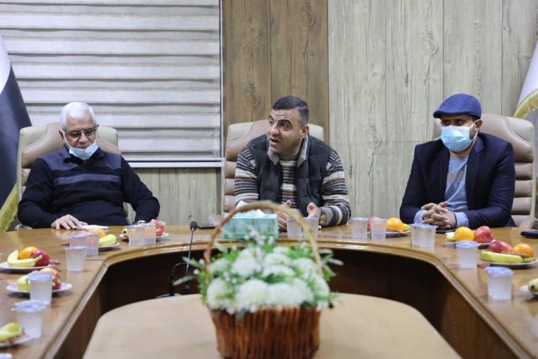 بلدية كربلاء تعمل لتطوير مدخل مقبرة وادي السلام في المحافظة