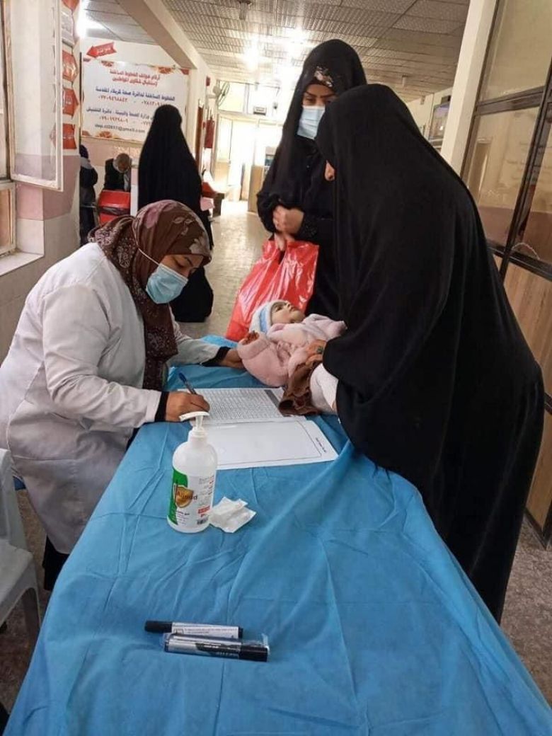 صحة كربلاء تختتم الحملة الخريفية شُبه الوطنية للتلقيح بلقاح شلل الأطفال الفموي