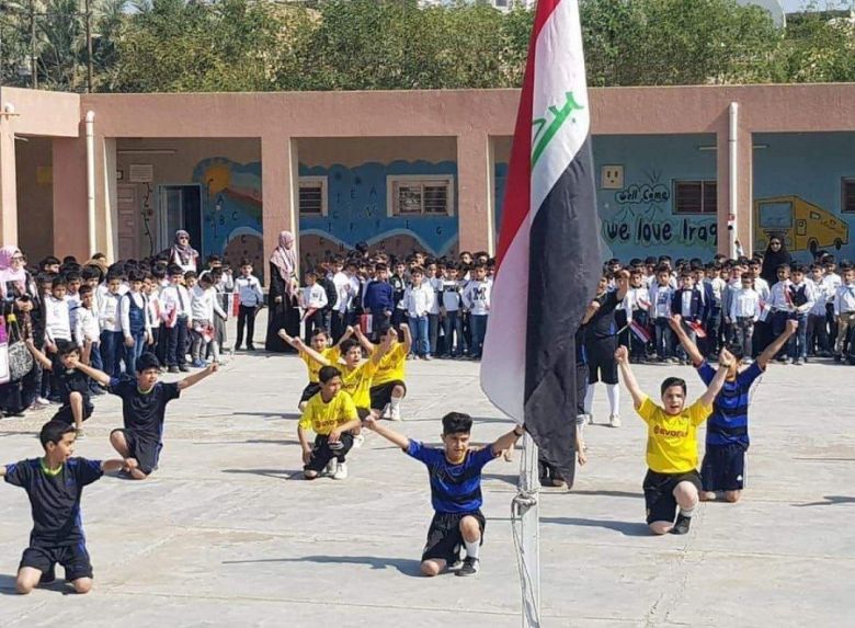 ماذا قدمت اول مدرسة في كربلاء باستخدام التعليم الالكتروني للكوادر التربوية