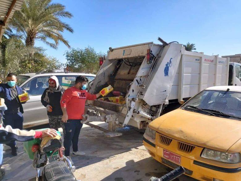 صحة كربلاء تضبط وتتلف أكثر من طنيَين من المواد الغذائية غير صالحة للإستهلاك  البشري