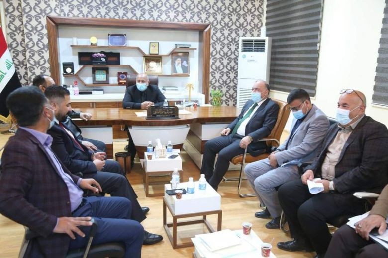 خلال لقائه اتحاد المقاولين العراقيين في كربلاء.. الخطابي يؤكد انهم شركاء في بناء واعمار المحافظة