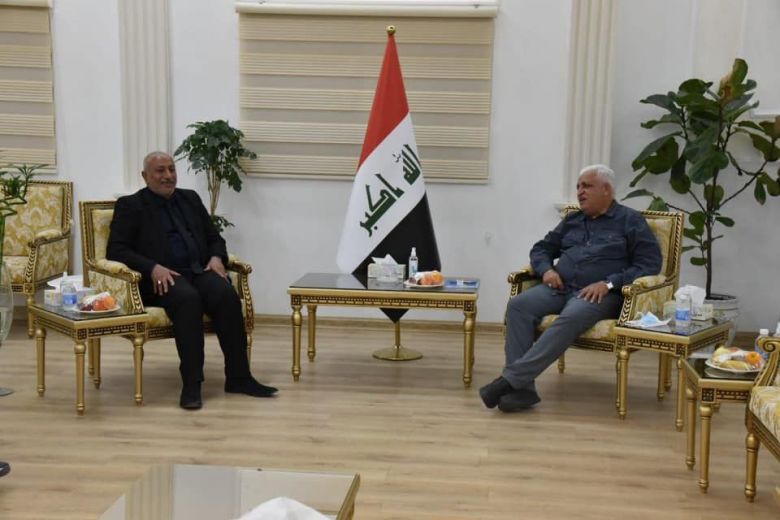 الفياض يستقبل الخطابي لبحث مواضيع امنية