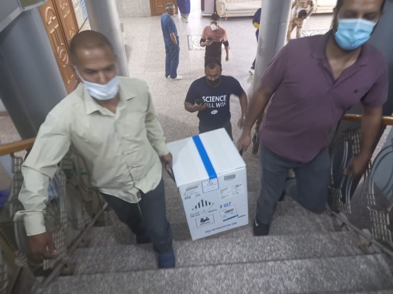 لقاح فايزر يصل مدينة الإمام الحُسين (ع) الطبية وصحة كربلاء تدعو المواطنين للتسجيل