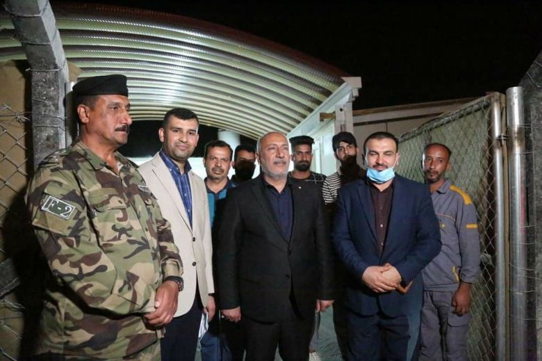 محافظ كربلاء المقدسة يفتتح مركز صيانة كهرباء جديد في الهندية