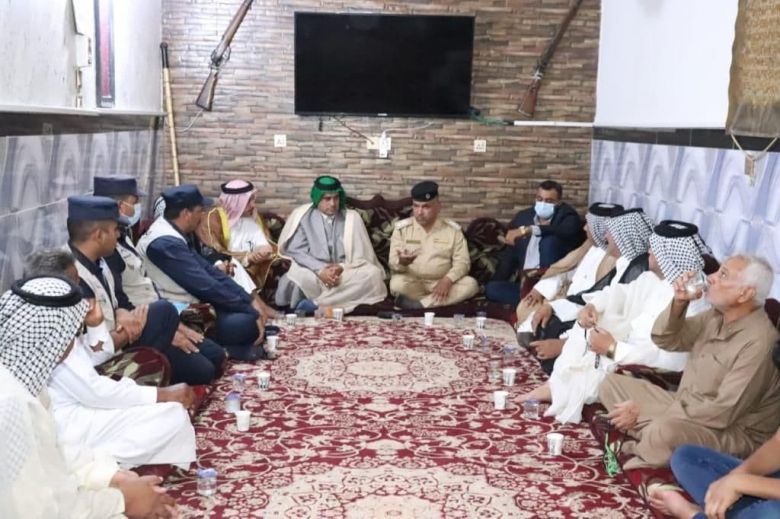 (تعاطي المخدرات وباء لا بد من القضاء عليه) من نشاطات الشرطة المجتمعية في كربلاء