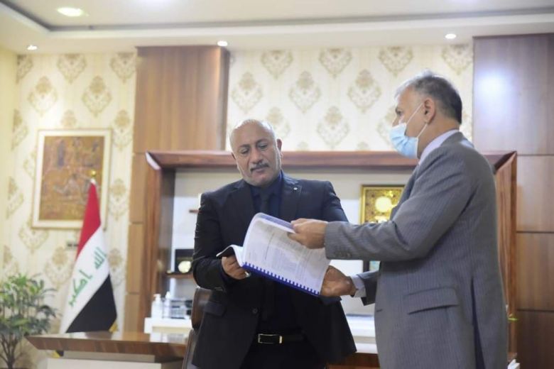 بعد نجاح مشاريعها في الدوحة و دبي...الخطابي يلتقي بشركة اليسكو الفرنسية لتنفيذ مشاريع في كربلاء