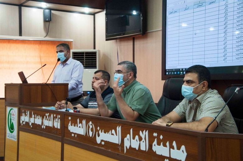 بالارقام: صحة كربلاء تعلن توزيع خريجي كليات الطب والصيدلة لعام 2020 في مُستشفيات المحافظة