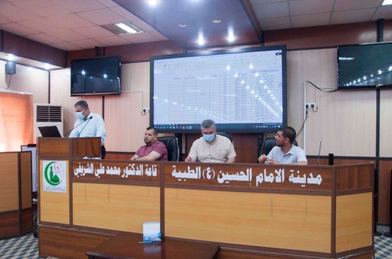 صحة كربلاء: توزيع ( 339 ) مُتدرباً من خريجي كليات ومعاهد التمريض والقبالة والتوليد بين مستشفيات المحافظة