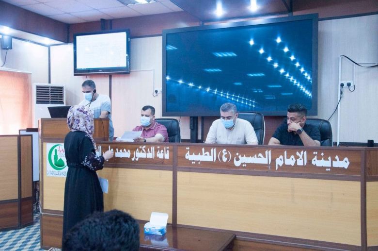 صحة كربلاء تستمر في عملية توزيع الخريجين الجدد