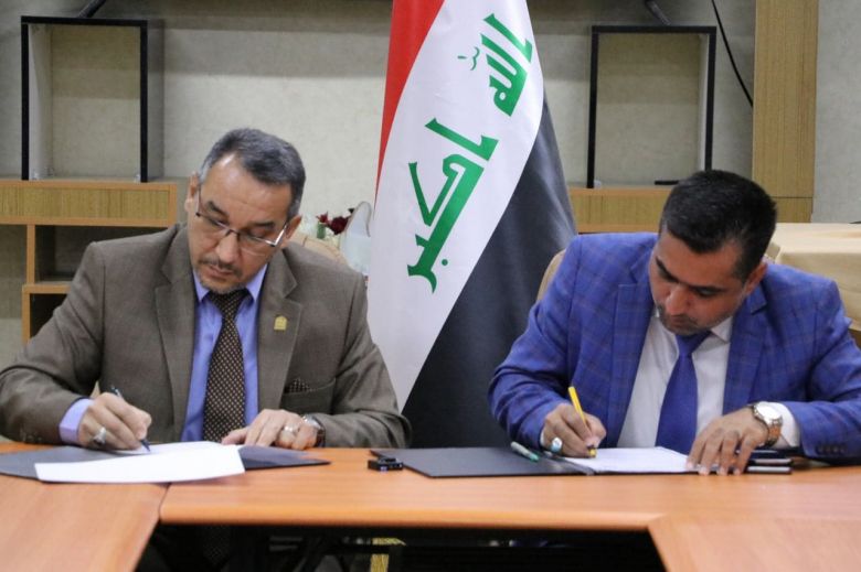 كربلاء...كلية الهندسة توقع الية تعاون مع نقابة المهندسين العراقية