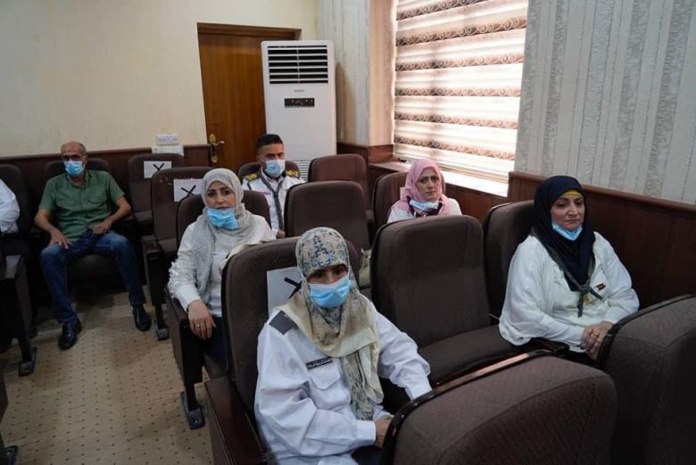 صحة كربلاء تنظم مُحاضرة توعوية لتسخير الجهود لمُواجهة كورونا