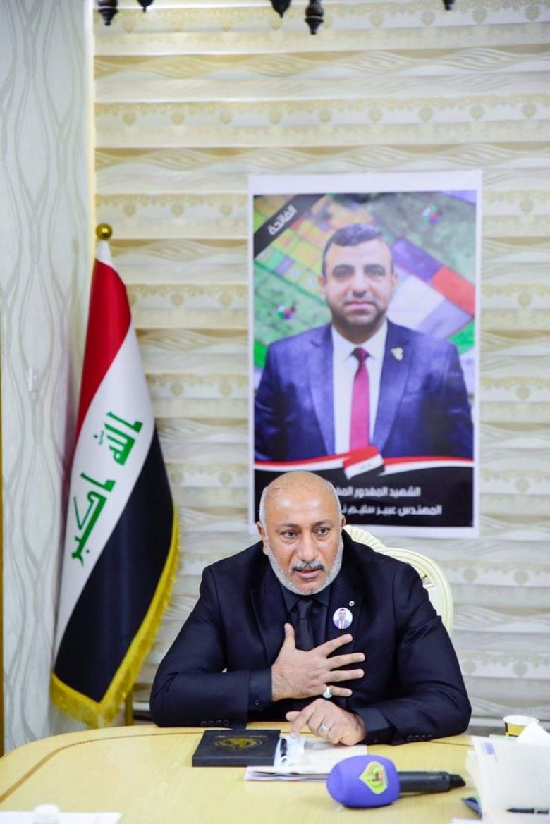 محافظ كربلاء المقدسة: ادارة مديرية البلدية من قبلنا بشكل مباشر  وان دم الشهيد وقوداً لادامة زخم العمل/وثيقة