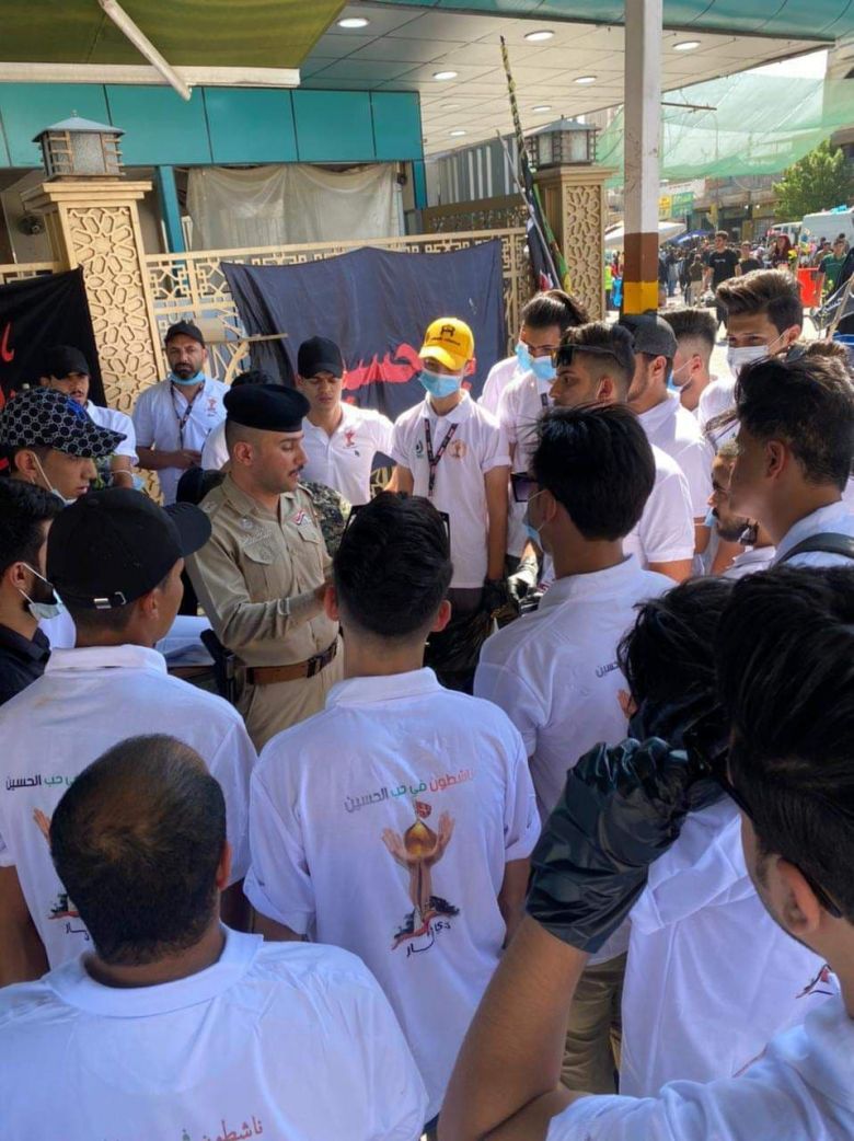مديرية الشباب والرياضة تعلن عن بدأ الفرق التطوعية بالمنهاج السنوي لزيارة الاربعين