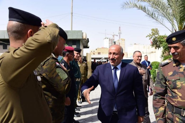 الخطابي يزور مقر قيادة شرطة كربلاء..للدعم والوقوف على الوضع الامني في المحافظة