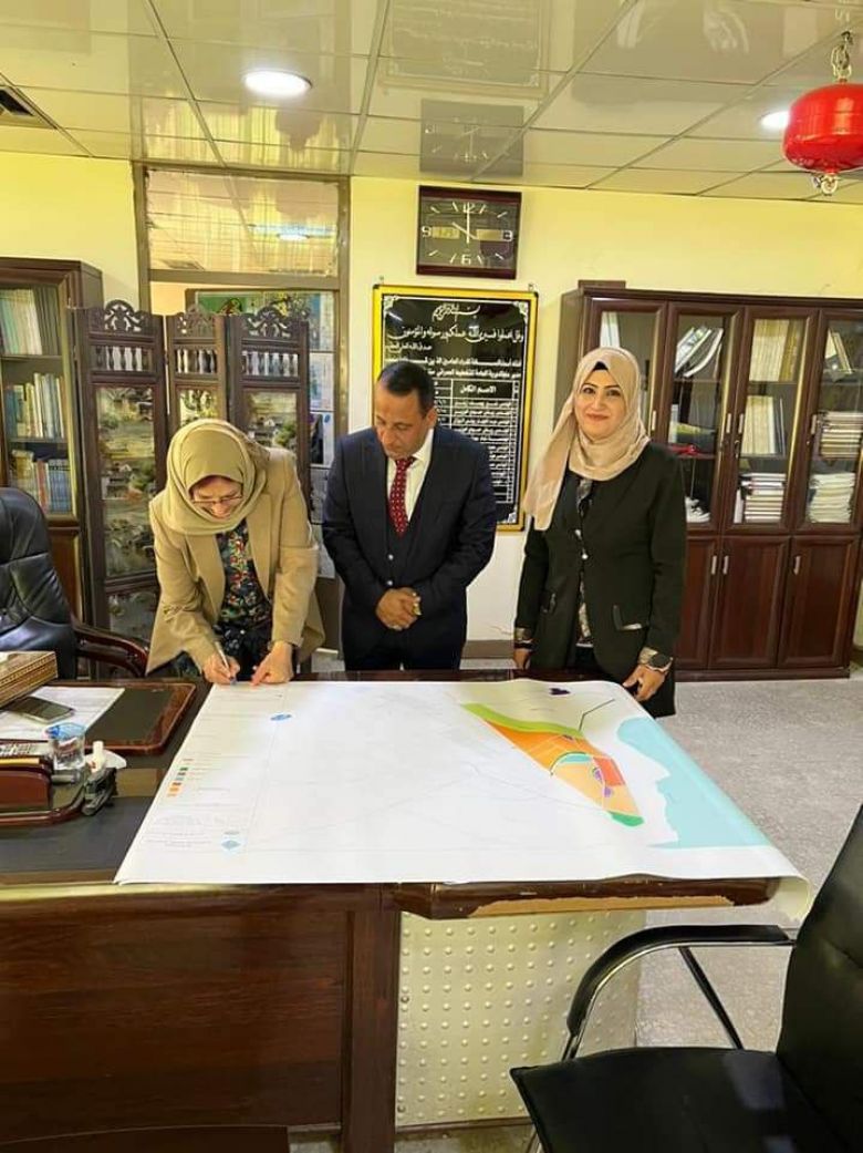 الاعمار تعلن المصادقة على التصميم الاساس لمدينة الضفاف السكنية في كربلاء