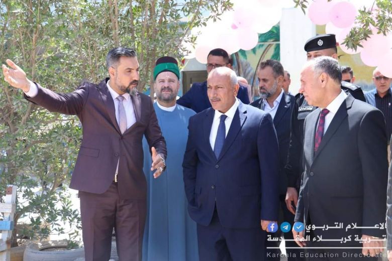 الخطابي يوجه بإنشاء ملعب لكرة القدم بتصاميم حديثة في مدرسة الشهيد ابو المعالي الإبتدائية