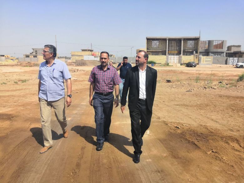 تنفيذ مشروع مجاري في ناحية الخيرات بكربلاء