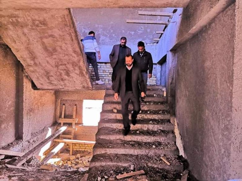 ناحية الخيرات تشهد مشروع تربوي وبنسب انجاز متقدمة