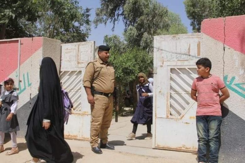 شرطة كربلاء تطبق الخطة الامنية الخاصة بمراكز الامتحانات