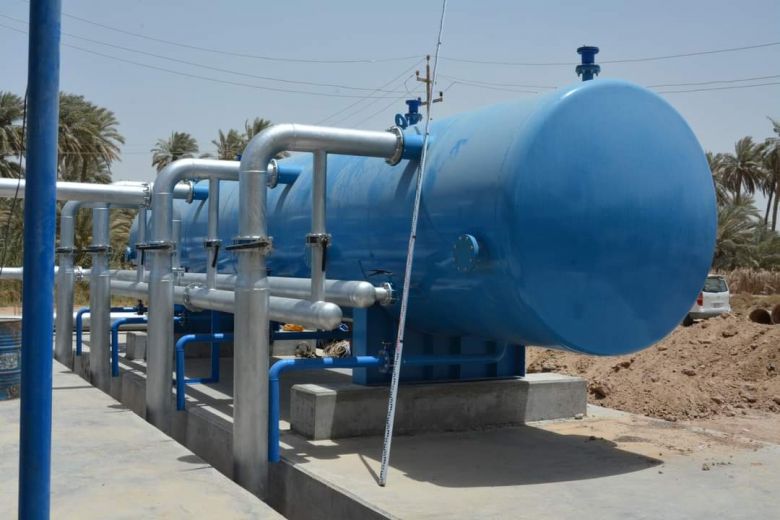 مشروع ماء الوند الجديد يباشر بتغذية المناطق المجاورة