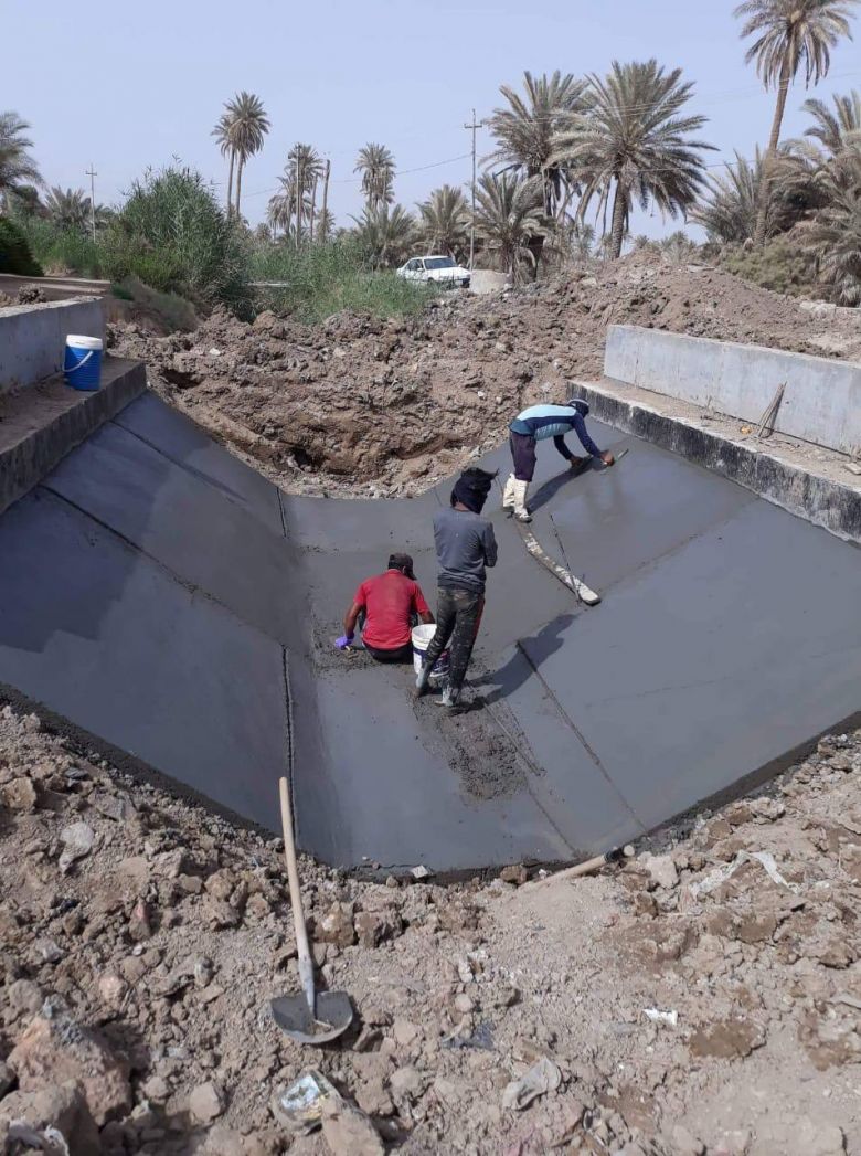 الموارد المائية تنشئ ثلاثة جسور فضائية في الجدول الغربي