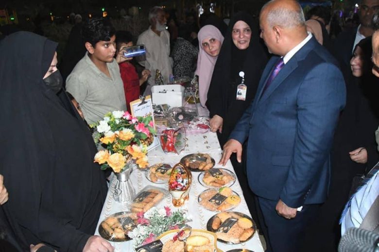 برعاية محافظ كربلاء .. تمكين المرأة تفتتح سوقاً خيرياً على حدائق متنزه  الحسين (ع)