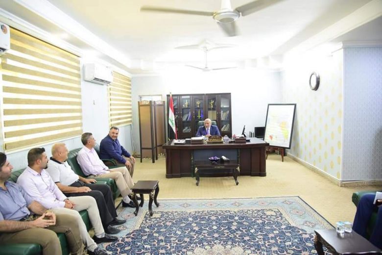 محافظ كربلاء يترأس اجتماعا طارئا في الموارد المائية لمناقشة شحة المياه