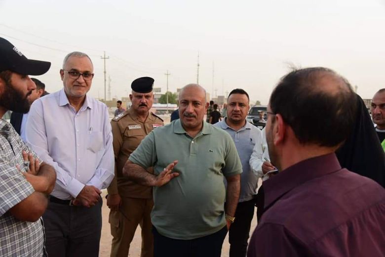 محافظ كربلاء يشرف بشكل مباشر على مشروعين حيويين ويوجّه بالعمل فيهما بـ (3 وجبات) يومياً