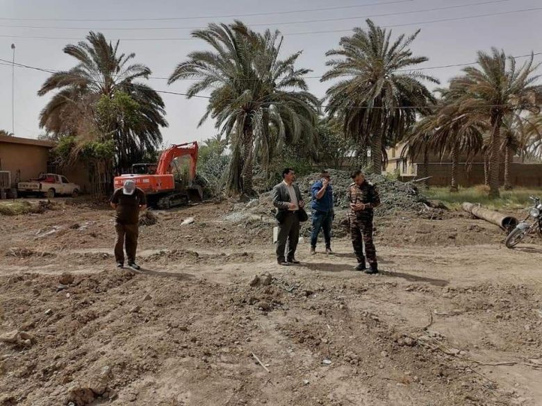 كربلاء: إلقاء القبض على رجل دفن مقطعاً من نهر 