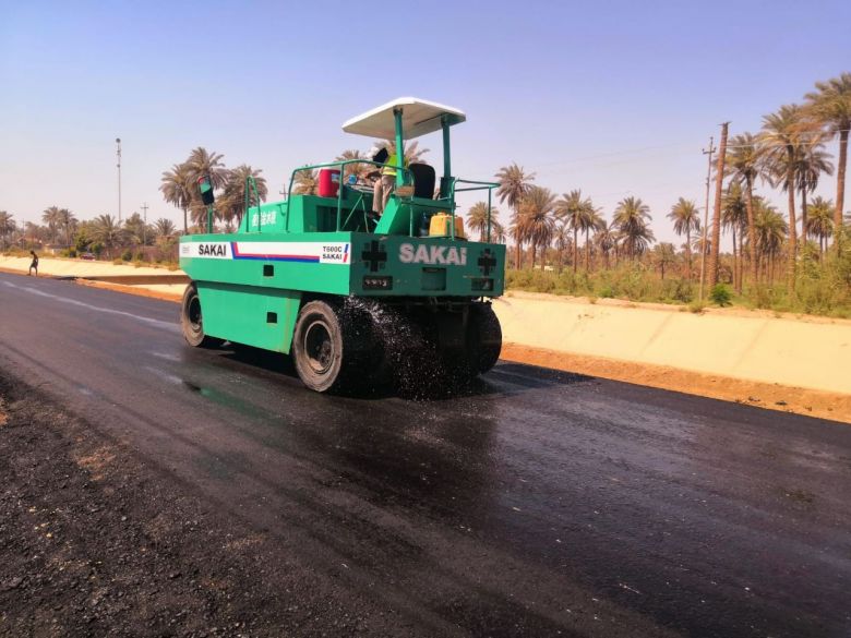 تأهيل وتبليط طرق متفرقة في ناحية الخيرات