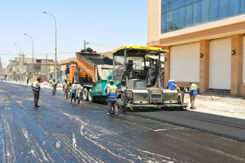 بلدية كربلاء تكشف عن موعد انجاز مشروع اكساء وتأهيل طريق باب طويريج