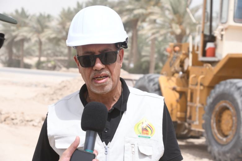 حكومة كربلاء تباشر بتأهيل المقطع الأخير من طريق النجف استعداداً للزيارة الأربعينية