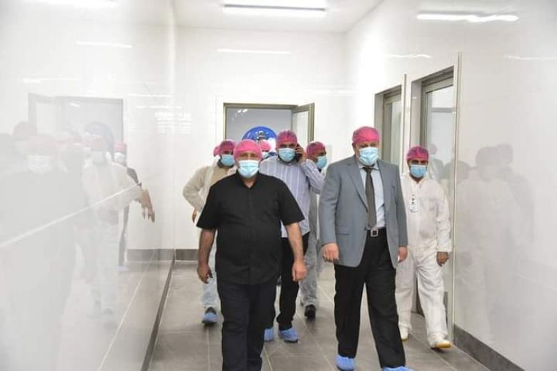 الخطابي يتفقد مشروعاً استثمارياً في كربلاء