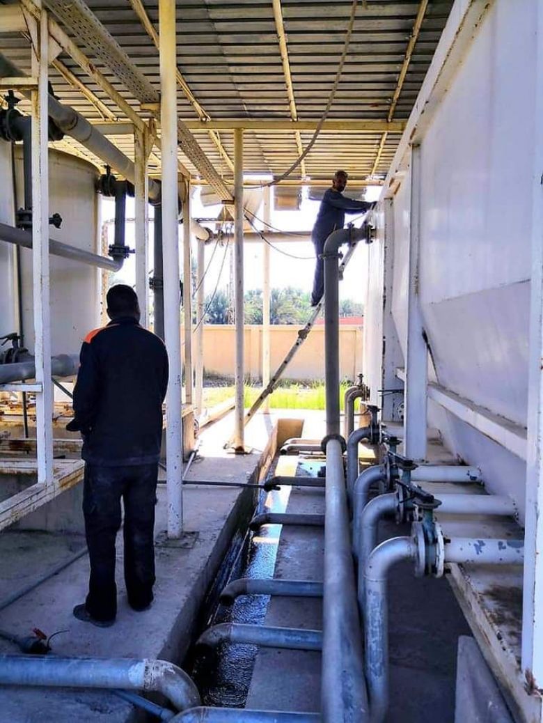 بالتزامن مع زيارة الاربعين.. ماء كربلاء تنجز مشروع لتغذية طريق الزائرين