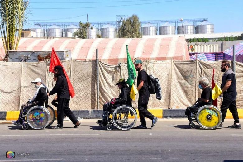عربات الزائرين  بصمات خالدة في طريق ابي الاحرار